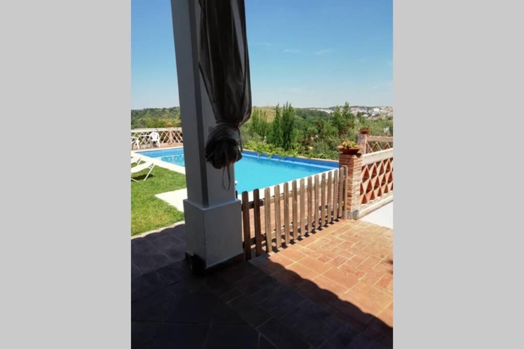 Casa Rural La Vega Cazalla de la Sierra Bagian luar foto